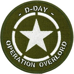 Picture of D-Day Operation Overlord Allied Star Aufnäher Abzeichen